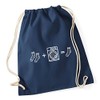 Hippowarehouse Socks washing machine mystery Drawstring Cotton School Gym Bag