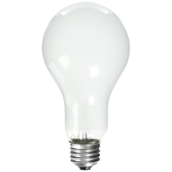 Eiko ECA Photoflood Lamp Bulb, 120V 250W, 6500 Lumens, Inside Frosted, A-23 Bulb, Medium Screw E26 Base, C-9 Filament, 3200K, Bar Code 01970, Pack of 6 Bulbs