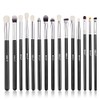 BEILI Juego de brochas de maquillaje de ojos 15 piezas