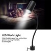 12W LED Work Light Flexible Gooseneck Sewing Machine Lamp Magnetic