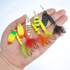 Fishing Lures Spinner Bait Set, 5pcs/10pcs/16pcs Multi Colored Fishing Spinner