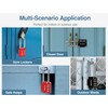 Puroma 2 Pack 2.6 Inch Long Shackle Combination Lock 4