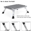 Artudatech RV Steps Platform, Folding Aluminum Platform RV Step Stool