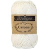 Scheepjes - Scheepjes 105 Braut Weiße Catona Garn - 1x25g