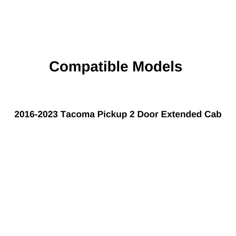 Passenger Right Side Rear Quarter Window Quarter Glass Compatible with