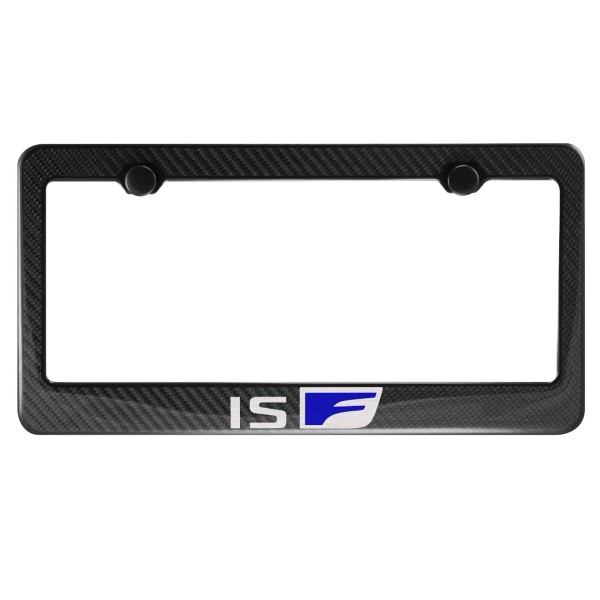 MVP Carbon Fiber License Plate Frame for ISF, IS F