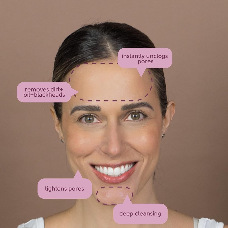 12x Face Facts Witch Hazel Forehead & Chin Pore Strips