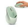 Samudgate Wireless Silent Bluetooth Mouse for Laptop - Rechargeable Dual-Mode