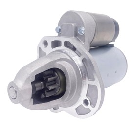 Aodiuu 19185 New Starter Motor Replacement for 3.6L Dodge Challenger, Charger 2011-2017, Durango 2011-2016, RAM Pickup 2014-16, Chrysler 300 2011-17, Jeep Grand Cherokee 2013-15, 04801852AB,RL801852AB