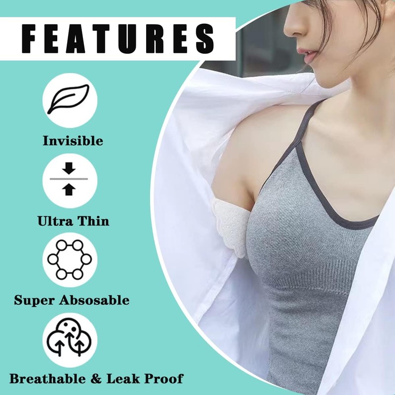 Tsathoggua 40Pcs Armpit Sweat Pads, Disposable Underarm Sweat Pads for