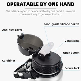 Fanhaw 40 Oz Stainless Steel Insulated Sports Water Bottles with Straw for Kids, Men and Women (Green Pink)