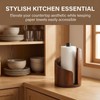 VANWYCHEN Wooden Paper Towel Holder(Brown), for Jumbo Rolls