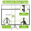 Portable Projection Screen with Single-Support Tripod Stand, Indoor and Outdoor