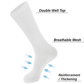 cs runsenisocks Teen Youth Baseball Socks Boys Girls Teens Teen Softball Socks and Belt Set for Baseball,Soccer.(1 Pairs of Sock with 1 Belt). (US, Alpha, Medium, white)