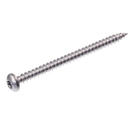 SECCARO Chipboard Screw 5 x 70 mm Stainless Steel V2A VA A2 Fully Threaded Wood Screw TX/Hexalobular Pack of 100