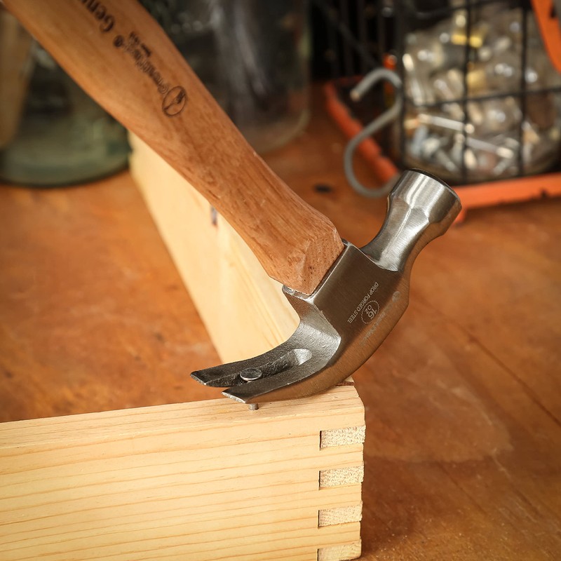 GreatNeck W16C 16 Oz. Hickory Curved Claw Hammer