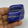 0.31 lbs, 1.8"x1.8"x1.4", Natural Untreated Lapis Lazuli Freeform Polished Gemstone,
