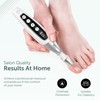 PediLux Pro Professional Manicure Pedicure Kit, Cordless Electric Nail File