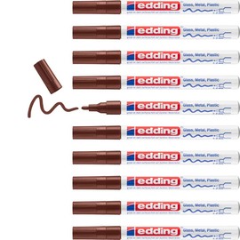 edding 751 CR Paint Marker in Brown (Pack of 10)