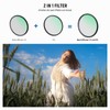 NEEWER 2 in 1 CPL Polarising Filter + Black Diffusion