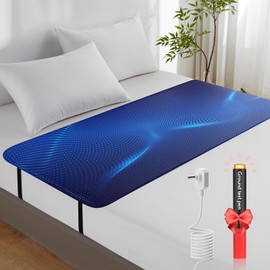 VOREEK Grounding Mat for Sleeping, Earth Mattress Pad (Twin) Grounding Kit, Grounding Cord Included