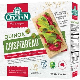 Orgran Crispibread MultiGrain with Quinoa GF 125g