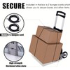 Folding Hand Truck Dolly Aluminum Folding Hand Cart Luggage Trolley