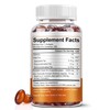 Pumpkin Seed Oil with Saw Palmetto Softgels, 3000mg Per Serving,