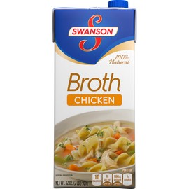 Swanson Chicken Broth, 32 Ounce (Pack of 6)