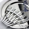 Nagao Tsubamesanjo Dinner Fork, 5 + 1 set, 7.3 inches