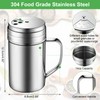 6 Pcs 14 oz Spice Shaker with Holes and Lids