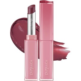 rom&nd Sheer Tinted Stick, Lip Tint, Lipstick, Glossy, Moisturizing, Hydrating, Sheer, Lips, Glitter, Tinted Lipstick, 06 In Vinery, 0.07 oz (2 g)