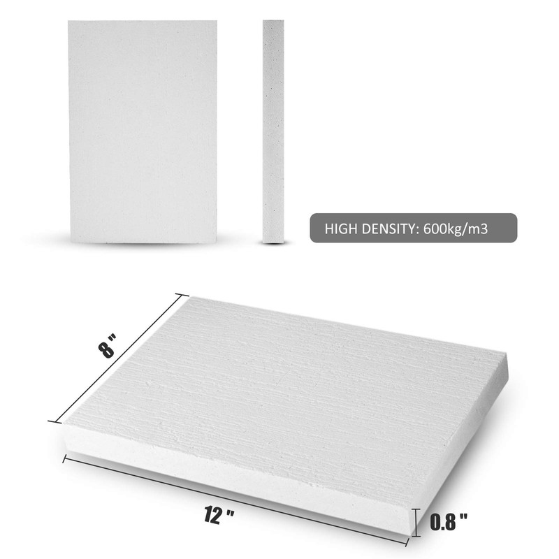 BXI Ceramic Fiber Thermal Insulation Board(2732F) - 12'' X 8''