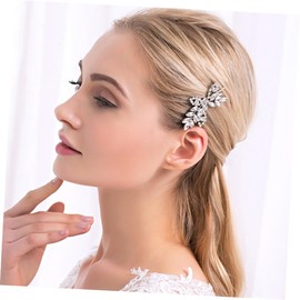 Beavorty 16 pcs Elegant Rhinestone Hair Clips Set Leaf Design Hairpins for Women Stylish Headdress Accessories for Parties Gatherings and Daily Wear for Friends