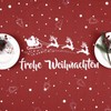 Yrendenge Christmas Tablecloth Red Tablecloth Washable Outdoor Tablecloth Rectangular Waterproof