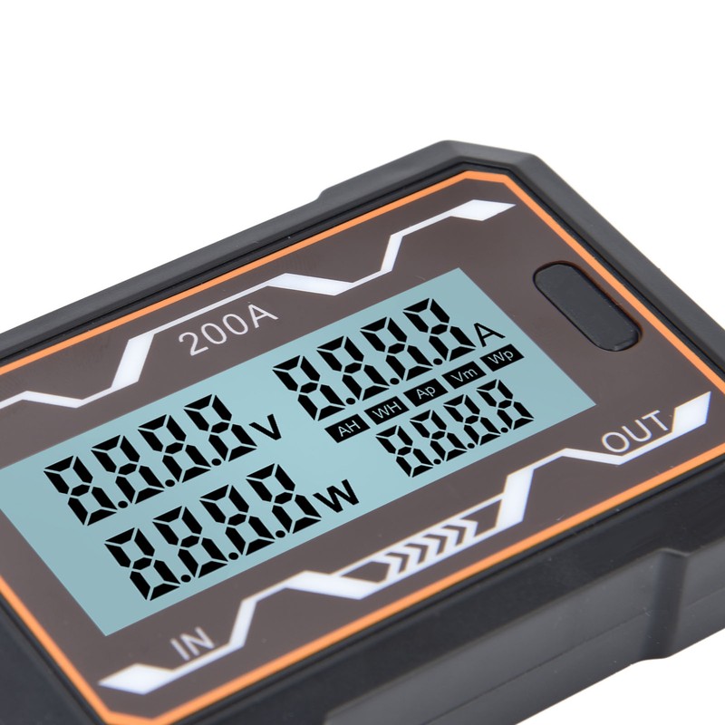 DC Power Meter Backlight Setting Large Screen Display Multifunctional Power