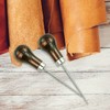 SZCXDKJ 3Pack Awl, Gourd Shape Awl Tailors Awl Wood Handle