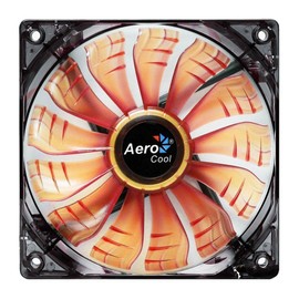 Aerocool Air Force 12cm 13 Blade Orange LED FDB Air Circulator Fan