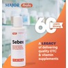 Rugby Sebex Medicated Dandruff Shampoo for Women and Men -
