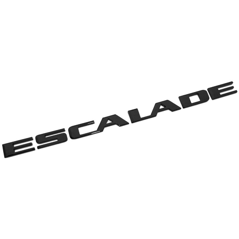 3Pack Escalade 600 600D Rear Liftgate Emblem 3D Badge Letter
