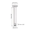 sourcing map Single Hole Clevis Pins - 4mm X 25mm