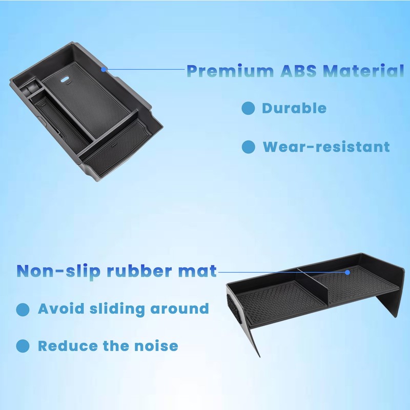 Neepiar 4PCS Center Console Organizer Compatible with 2023 2024 2025