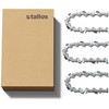 tallox 3 Saw Chains 3/8 Inch 1.3 mm 40 TG