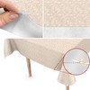 Premium Oilcloth Tablecloth Vinyl Oilcloth Tablecloth Washable Round 150 cm