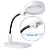 TMANGO 10X Lighted Magnifying Glass - Extra Large 4.8 Inch