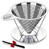 Dailybrew Triple Layer Pour Over Coffee Filter Durable Pour Over