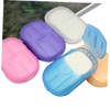 KOMBIUDA 20sheets Travel Confetti Soap Sheets of Scented Portable Hand