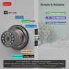 iulock Smart Door Knob with Keypad and Key,Keyless Entry Door