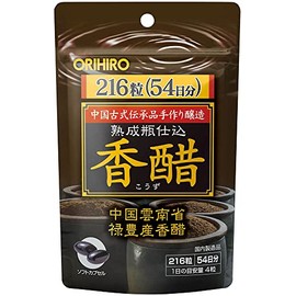 オリヒロ 香醋カプセル徳用 ２１６粒【３袋セット】