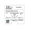 DEMETECH DemeDIOX Synthetic Absorbable Polydioxanone Monofilament Suture, DFS-1, 24mm, 3/8